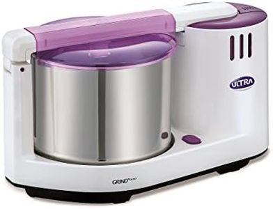 Elgi Ultra Grind+ Gold Table Top Wet Grinder, 2L (White/ Purple)