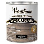 Rust-Oleum Varathane 370719 Premium Fast Dry Wood Stain (Quart/946ml) - Western Oak