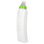 FlipBelt Arc Water Bottle Running Belt, Curved Hydration Running Bottle, 11 Fl. Oz, Green