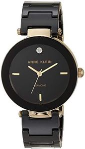 Anne Klein Ceramic Ladies Watch AK-1018BKBK