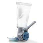 KOKIDO (2024 New) Rechargeable Heavy-Duty Pool Vacuum, 8X Suction, Standard and Fine Filter Bags, Commercial Power and Speed for Whole Pool & Spot Clean, Inground and Above Ground Pools, XTROVAC 910