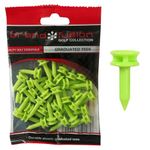 The Golfers Club Golf Graduated Lime Green Plastic Tees (1 Inch x 35)