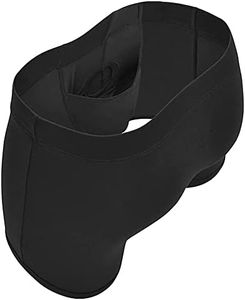 SHEATH 3.21 Men's Modal Boxer Briefs | Dual Pouch, Athletic Fit, Black, Medium
