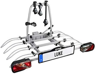 EUFAB 11514 Porte basculant pour 4 vélos, Gris