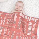 Personalized Name Blanket, Custom Baby Blanket with Name (30 * 40 inches)