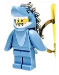 LEGO Shark Suit Guy Key Chain (853666)