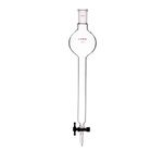 Laboy Glass Chromatography Column 24/40 with 250mL Reservoir 26mm in Column O.D.& 203mm in Effective Length