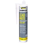 Everbuild Everflex Lead Mate Sealant – Exceptional Adhesion – Neutral Cure – Lead Grey – 295ml