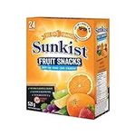 Sunkist Fruit Snacks 24 Sachets, 52