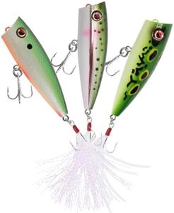 LITTMA—Topwater Popper Lures for Bass Fishing LITTMA Popper Fishing Lures Topwater Fishing Lures Bass Lures Bass Popper Lure