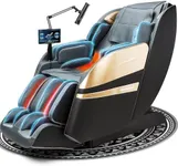 KTENTITO Massage Chair Full Body, Zero Gravity Massage Chairs SL Track Shiatsu Recliner with Waist & Calf Heating, LED Backlit Touch Screen, Voice Control, Phone Controller and Holder, Black