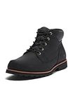 Timberland Men's Attleboro Pt Chukka Boat, Black Full Grain, 9.5 UK