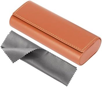 Vemiss Hard Shell Eyeglasses Case Lightweight Portable Case for Women,Men (Z-Orange)