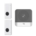 Wireless Doorbell with 2 Push Butto
