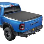 TruXedo Pro X15 Soft Roll-up Truck Bed Tonneau Cover | 1497701 | fits 15-19 Ford F-150 5'6" Bed,Black