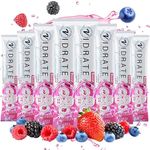 Electrolytes Powder - Hydration Sachets Packed with Vitamins - Zero Sugar Rehydration Sachet No Artificial Sweeteners & Preservatives by ViDrate - Boost Mixed Berry Small Pack, 8 Electrolytes Sachets