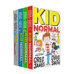 Kid Normal Series 4 Books Collection Set By Greg James and Chris Smith