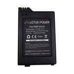 Premium PSP S110 Battery 3.7V 1200mAh High Capacity, Portable PSPS110 Replacement Battery for Sony PSP 2003 / PSP 2001 / PSP 2004 / PSP 3003 / PSP 3001 / PSP 3004