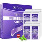Purple Teeth Whitening Strip 56 Non-Slip Strips - Whitening for Teeth Sensitive, Professional Teeth Whitening Strips, Fast Remove Smoking, Coffee, Wine Stains, Teeth Whitening Kit Pack