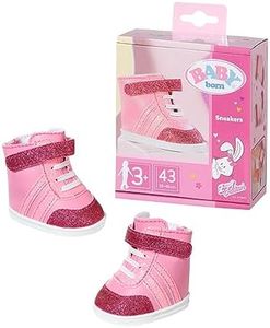 BABY born 833889 Sneakers Pink-Fits Dolls up to 43cm-Set Includes One Pair Suitable for Children Aged 3+ years-833889