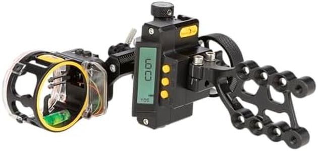 Trophy Ridge Digital React Trio Pro 3-Pin Archery Bow Sight, Right Hand, 0.019 Pin