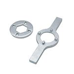 AMI PARTS TB123A Washing Machine Spanner Wrench, 1-11/16 Inch for Washer Repair Compatible with G-E Whirl-pool Washing Machine