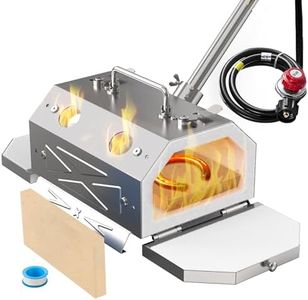Nelyrho Portable Propane Blacksmith Forge Kit with Double Door, Single Burner, 30PSI Regulator, Knife Making and Beginner Blacksmith Tools