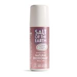 Salt of the Earth Natural Deodorant Roll On Lavender & Vanilla - 100% Natural Ingredients, Effective Protection, Vegan, Cruelty Free - Suitable for Women, Men & Kids - 75ml