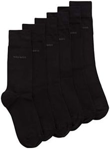 BOSS Mens 3P RS Uni CC Three-pack of cotton-blend socks in a regular length