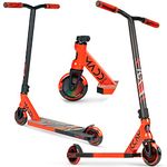 MADD GEAR MGP Kick PRO Scooter – Suits Boys & Girls Ages 6+ - Max Rider Weight 220lbs – 3 Year Manufacturer’s Warranty – World’s #1 Pro Scooter Brand (Kick PRO RED/Black 2021)