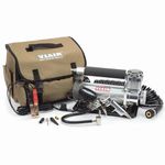 VIAIR 450P/45043 Automatic Portable Compressor, Tire Inflator Kit, Air Compressor for Truck, Jeep, SUV, and Car Tires, Portable Air Pump Kit, Car Accessories, 100% Duty Cycle, 150 PSI/1.80 CFM, Silver