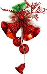 EPARTY- 1PEICE Christmas Hanging Jingle Bell for Xmas Decoration red