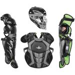 All-Star S7 Axis for Ages 9-12, 14.5" - Baseball Catching Equipment Kit, Meets NOCSAE Standard - Black