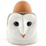 Quail Ceramics - Barn Owl Face Egg Cup