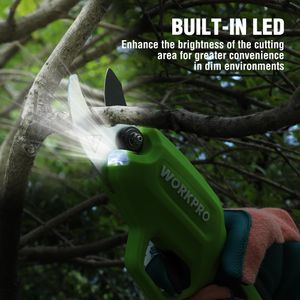 WORKPRO 7.2V Electric Pruning Shears – Cordless Garden Cutter