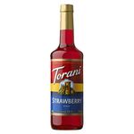 Torani C-34016 Syrup, Strawberry, 750 Milliliter (Pack of 1)