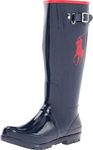 POLO RALPH LAUREN Boy's Girl's Ralph Rainboot-K Rain Boot, Navy/Red, 5 UK Child