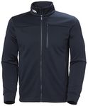 Helly Hansen Mens Crew Fleece Jacket, M, Navy