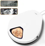 UBPET Automatic Cat Feeder Wet Food, 2025 Upgraded Refrigerated Auto Cat Feeder with Semiconductor Cooling, 4 Days Freshness 5 Meals, Pet Food Dispenser for Cats and Small Dogs, Easy to Clean(White)