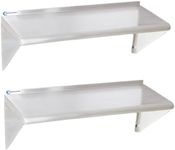 SWOTCATER 2 Pack Stainless Steel Sh