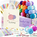 INSCRAFT Crochet Kit for Beginners 