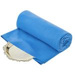 Jecery 1.1 Yard Anti Tarnish Silver Cloth Anti Tarnish Cloth Anti Tarnish Jewelry Cloth by the Yard for Silverware Flatware Polishing, Royal Blue