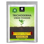 OrganicDews Trichoderma Viride Powder 400 g (2 x 10^8 CFU per Gram) Bio Fungicide For Plants 400 g
