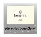 benerini Me and My Little Sister ' - Photo Picture Frame Gift - 5x 3.5