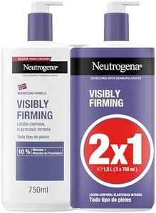 Neutrogena Formula Norvegia lozione visibilmente rassodante (confezione da 2 x 750 ml), lozione idratante per il corpo per tutti i tipi di pelle, lozione per il corpo con glicerina e minerali di