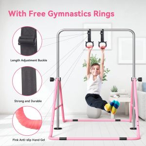 FBSPORT Adjustable Gymnastics Bar – Height Adjustable Training Bar