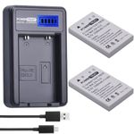 PowerTrust 2X EN-EL5 Li-ion Battery and USB Charger for Nikon Coolpix 3700, 4200, 5200, 5900, 7900, P3, P4, P80, P90, P100, P500, P510, P520, P530, P5000, P5100, P6000 Digital Camera