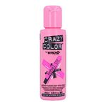 Crazy Color Neon Rebel UV Semi-Permanent Hair Dye. Highly Pigmented Glow up Neon Pink Conditioning & Oil Nourishing Vegan Formula | No Bleach or Ammonia | 100ml