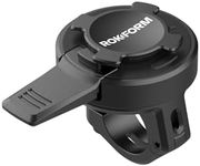 Rokform - Small Bar Mount, Scooter Mirror Mount, for 10mm - 16mm Handlebars, Designed Twist Lock iPhone, Galaxy, Pixel Cases or Universal Adapter (Black)