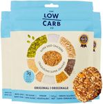 The Low Carb Co Super Seed Crackers, Gluten Free and Keto Friendly Healthy Snacks, Vegan, Zero Sugar, Paleo and Diabetic Friendly, Nut Free, High Protein Crackers with Fibre - Original 101g (Pack of 3)